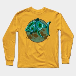 Tank Free Sharks Long Sleeve T-Shirt